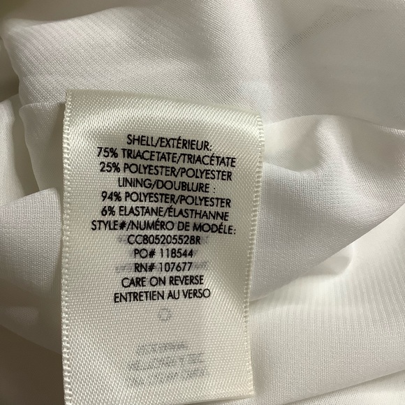 Alice+Olivia White Harmony Slip Dress size 0 (W536) - Picture 8 of 14